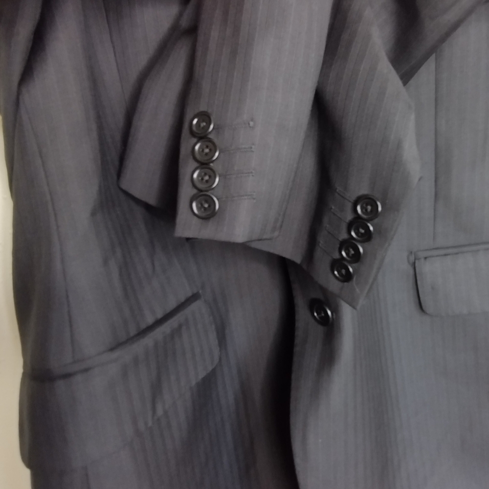 Ermenegildo Zegna Saks Fifth Avenue Classic Wool Office Sport Coat Blazer Sz 44R - Picture 9 of 16